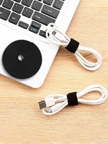 1 件装电缆整理带，魔术贴电线扎带，用于电脑桌面管理，适用于办公室、宿舍和家庭使用