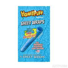 3 Packs HONEYPUFF King Size (110mm) Cigar Roll Paper, Cigar Skin, Sheet Wraps, 5 Sheets/Pack, Multiple Colors | For Any Smokers - 藍莓口味3包(15片) - 查看 2