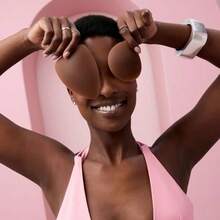 [ Value Pack Of 2 ] CAKES Invisible Chest Patch Low Collar/Bareback Special "Non Glue" Nipple Patch Say Goodbye To Sticky Feeling For Daily Necessities