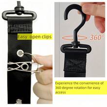 Hats Baseball Organizer Caps Hat Racks Ultimate 8-Cap Hold Baseball Cap Enthusiasts Organizer Closets Door Display Hat Hooks Wall Rack - màu đen - Xem 5