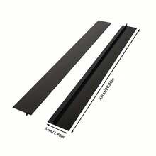 1/2pcs Stove Counter Cover Kitchen Seal, Stove Top Seal, Organic Silicon High Temperature Resistant Kitchen Gap Strip, Oil And Dirt Resistant Gas Stove Gap Soft Sealing Strip Silicone Gap Plug Kitchen Stove Counter Gap Cover - Flexible Stove Space Filler - Multicolor - View 3