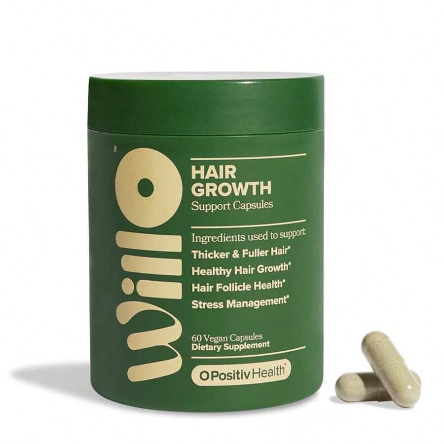 Free Shipping- WILLO Hair Growth Support For Women - Supports Thicker, Fuller Hair & Healthy Hair Growth, Hair Growth, Probióticos Originales - Tiêu chuẩn - Xem 1