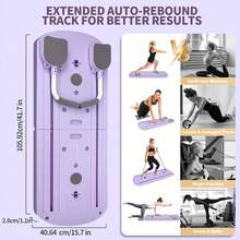 Tuenort 1pc Multi-Functional Foldable Pilates Board, Abdominal Board, 8in 1 Set, Home Gym Equipment With Resistance Bands, Small Space Can Be Stored, Foldable Design, Suitable For Home And Gym Use - Nhiều màu - Xem 9