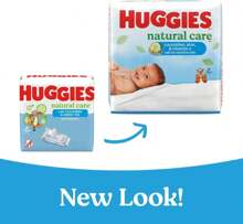 Huggies Natural Care Cucumber, Aloe And Vitamin E Baby Wipes, Hypoallergenic, Scented, 10 Flip-Top Packs (560 Wipes Total), Packaging May Vary - 56 Count (Pack Of 3) - View 2
