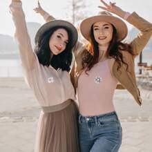 7/24 Stück gestickte Aufnäher Sommer Meereswellen Paradies zum Aufnähen/Aufbügeln Applikation für Kleidung, Kleider, Hüte, Jeans, DIY Accessoires