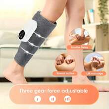 1/2 Pcs Leg Massager - Advanced Rechargeable Air Compression Massage For Calf, Foot And Leg Muscle Relaxation, Christmas, Mother's/Father's Day Gift, USB Rechargeable 2000mAh Lithium Battery