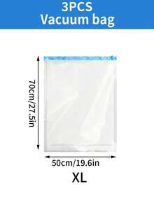 8/3/1 件真空压缩袋，旅行真空收纳袋，衣物压缩袋，手动卷起无需泵，居家旅行行李收纳袋，适用于衣物、毯子、衬衫、棉被、枕头、裤子，节省宿舍、衣柜、卧室、浴室、旅行配件、衣柜整理器的空间 - 彩色 - 查看 15