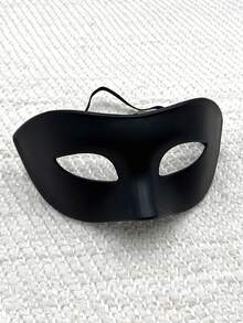 1 chiếc Mặt nạ hóa trang dự tiệc gợi cảm nhiều màu dày phong cách Unisex, Mặt nạ che mặt trên, Mặt nạ hóa trang đơn giản cổ điển, Mặt nạ nửa mặt cho nam và nữ, Thích hợp cho người lớn, Quán bar, Tiệc tùng, Đạo cụ hóa trang Halloween Carnival - Nhiều màu - Xem 4