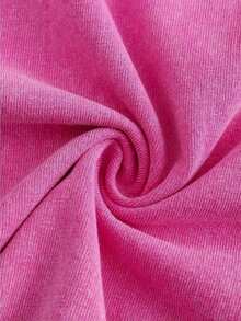 230g Water Washed, Enjoy Life Together With Printed T-Shirts, High-Quality Wax Printed Cotton Retro Fashion Brand T-Shirts, Men's T-Shirts, Beach Essentials, Men's Summer Clothes Summer T-Shirts, Holiday Gifts, Perfect Gifts - 玫紅色 - 查看 3