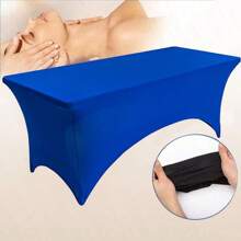 1 pièce Drap-housse de table de massage de salon de 6 pieds, extensible, pour extension de cils, pour table de massage de lit de beauté de salon