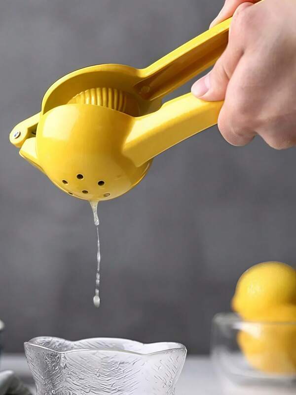 1 pièce Presse-citron, extracteur de jus d'orange, presse-agrumes haute résistance, presse-citron vert, récupérateur de pépins, presse-agrumes manuel, facile à utiliser sans