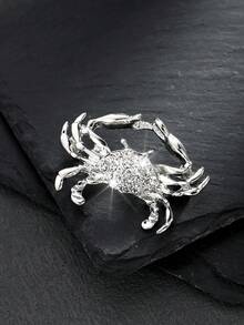 1 件时尚复古动物设计胸针，适合男士和女士，日常装饰或礼物