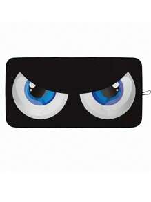 واقي شمس قابل للطي للزجاج الأمامي للسيارة - يوفر حماية كاملة من الأشعة فوق البنفسجية للداخلية، يأتي مع حقيبة تخزين، مظلة للمرايا، إكسسوارات للسيارات