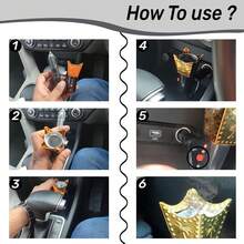 Car Electric Incense Burner, Car Aromatherapy Diffuser, Vehicle Incense Holder, Auto Electric Incense Dispenser, Automobile Fragrance Diffuser, Car Scent Diffuser, Electric Incense Burner For Cars - Multicolor - View 7