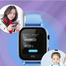 Orologio smart GPS per bambini da 3 a 15 anni, con tracciamento in tempo reale, impermeabile, con funzione di chiamata, SOS, fotocamera, recinzione geografica, pedometro, anti-smarrimento e localizzatore, capacità batteria 400mAh
