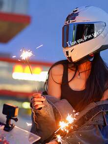 我爱你，开车，镜子贴纸，摩托车配件，摩托车后视镜贴纸，贴纸汽车配件，汽车内饰贴纸，汽车后视镜贴纸，汽车内饰化妆镜贴纸，防水PVC汽车贴纸，汽车通用，后视镜装饰贴，汽车必需品，摩托车用品