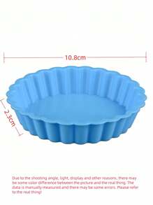 2/5/8/10/12 طقم قوالب تارت البيض، 12 طقم قوالب كيك دائرية، قوالب تارت البيض الصغيرة، صواني خبز غير لاصقة، تستخدم لتارت البيض والفطائر الهلامية وكعك أعياد الميلاد بأنماط الزهور والكيك الجبني وكيك الموسلي. صواني الخبز وأدوات الخبز.