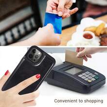 Compatible With IPhone 16e, 16, 15, 14 Plus, 13, 12, 11 Pro Max Wallet Phone Case – Features Card Holder, Kickstand Slot, Dual Magnetic Clasp, And Durable Protective Cover. The Perfect Gift For Friends, Family, Or Yourself. - 黑色 - 查看 6