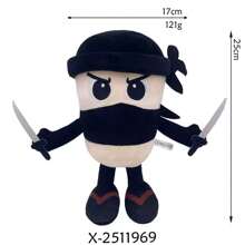 New Tung Tung Tung Sahur Shark, Shan Hai Jing, Interesting Wooden Stick Figure, Teapot Figure, Running Shark Plush Toy, Halloween Prank Figurine, Party Doll, Collectible Doll For Children, Tralalo Shark Figurine