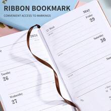 Cross Border 2026 English Schedule Book, 365 Day Time Management, Daily Plan Book, Pocket Notebook, Efficiency Manual,For School Supplies,Back To School