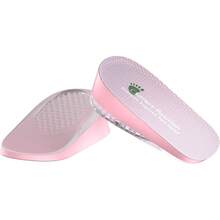Correct-Position Height Increase Insoles, Heel Cushion Inserts, Heel Lift Inserts Leg Length Discrepancies (Pink, 1 Height) - Pink - View 6