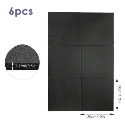 Trintion Dart Board Wall Protector | Self-Adhesive Felt Wall Protector For Dartboard | Durable Dartboard Surround | Dartboard Backing Felt Tiles | Wall Protection 12"X12"