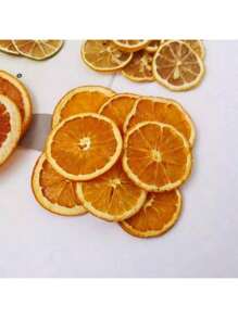 1 Pack 5/10/20/50pcs Assorted Dried Fruit Slices (Orange, Yellow Lemon, Green Lemon), Dried Flowers Decoration Materials For Wreaths, Frames, Candles, Handicraft DIY, Fragrance