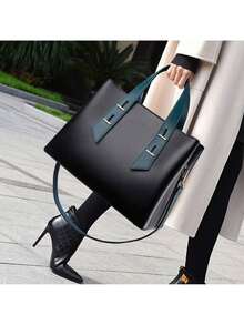 Women Tote Bags - 米配藍+橘色禮盒 - 查看 2