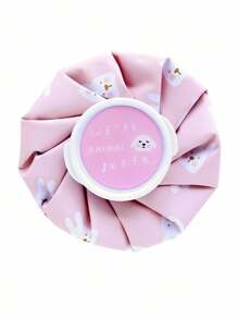 1pc Reusable Hot & Cold Pack, Cute Pattern Hot Water Bottle, Helps Relieve Eye Fatigue, Portable & Compact