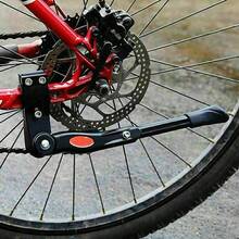 NetHong HEAVY DUTY ADJUSTABLE MOUNTAIN BIKE BICYCLE CYCLE PROP SIDE REAR KICK STAND - Black - View 6