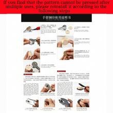 1 PC Personalized Embosser Stamp, Custom Hand Embosser Stamp,Logo/Badge Embosser,Wedding Logo Embosser,Library Book Embosser Stamp