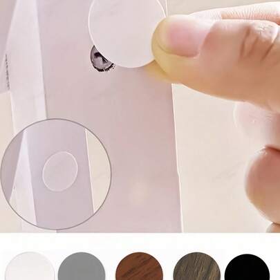 54pcs Furniture Screw Hole Self-Adhesive Seal Sticker