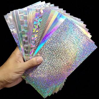 Set di 18 pezzi di adesivi per esche da pesca a forma di pesce riflettente di colori misti, con pellicola beige impermeabile e laser, adatti come accessori per la pesca