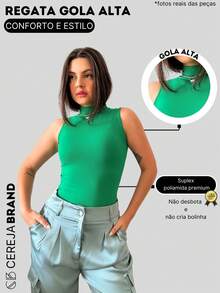 Women Tank Tops & Camis - Verde - Ver 3