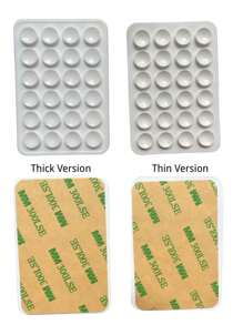 Silikonowa przyssawka do telefonu, uchwyt na telefon z przyssawką, Octobuddy, lepki uchwyt na telefon, klejący stojak na telefon do telefonu komórkowego