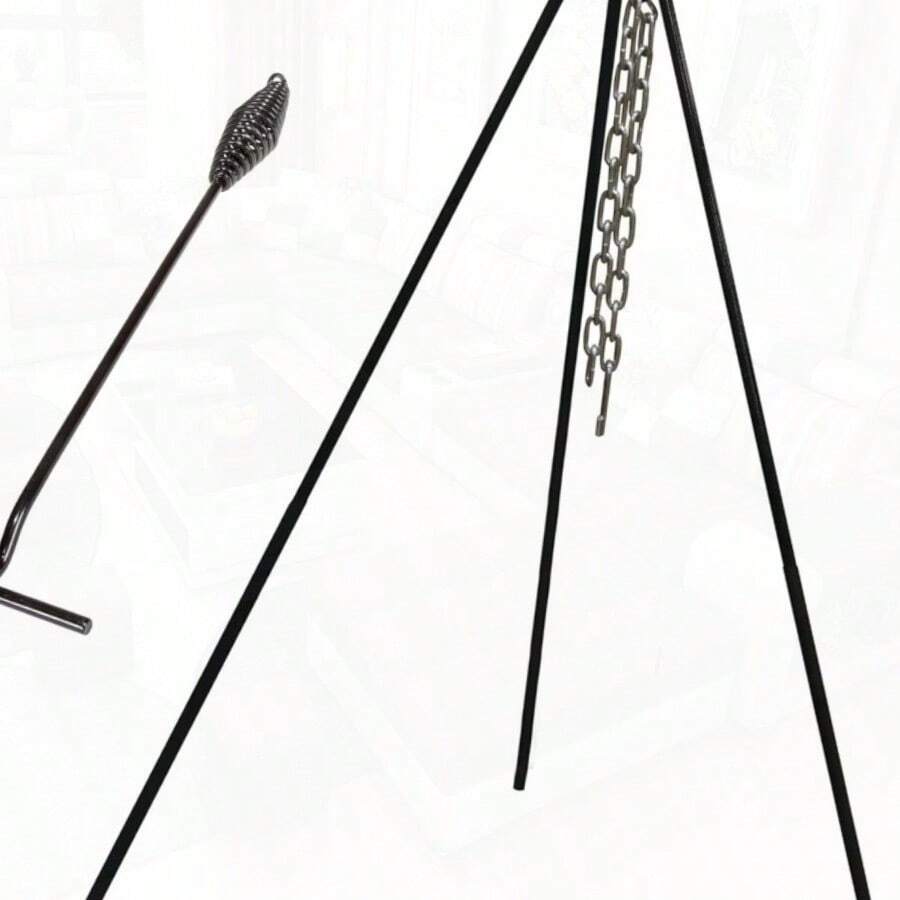 Stansport HeavyDuty Steel Cooking Tripod 15997 - Black - View 1