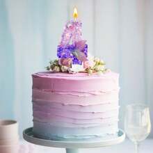 Mermaid Party 0-9 Number Candles, 1-100 Years Old Birthday Candles, Glitter Series, Birthday Cake Candles, Baking Candles, Atmosphere Decor, Suitable For Birthday Party, Housewarming Party, Anniversary, Wedding Party, Mermaid Theme Party Cake Decoration