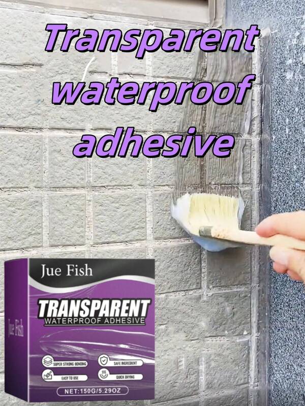 Transparent Waterproof Glue: Balcony, Kitchen, Exterior Wall, Roof, Leakage, Brick, Leakage-Proof And Waterproof Coating