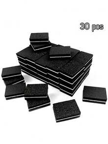 1/10/30/50/100/150/300/500片装迷你指甲抛光块，适用于亚克力指甲和天然指甲，100/180目指甲抛光块，散装指甲抛光块，专业美甲锉