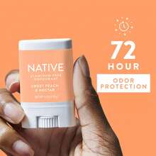 Native Aluminum-Free Deodorant - Sweet Peach & Nectar - Trial Size - 0.35oz - 1 - View 4