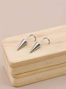 1pc/2pcs Spike Nose Studs, Nose Ring 20g Nostril Screw Ring With Complete Range Of Cone And Spike Sizes Nose Piercing, Nose Jewelry, Nose Pin