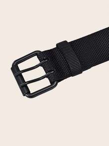 New Men Breathable Nylon Fabric Belt Outdoor Sport Belt Pin Buckle Trousers Jeans Belt