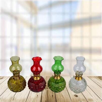 Lampa naftowa, szklana lampa naftowa, romantyczna lampa naftowa dla par, nostalgiczna latarnia, zewnętrzna lampa naftowa, rekwizyt fotograficzny lampa naftowa, namiotowa lampa naftowa kempingowa, dekoracyjna lampa naftowa, lampa naftowa do dekoracji pokoju, odpowiednia do różnych scenariuszy, stosowana na zewnątrz, w pokoju, sypialni, ogrodzie, na dziedzińcu