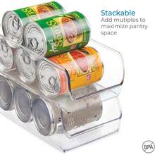 interDesign Linus Bandeja Organizadora para Despensa, Regular, - Paquete de 1 - Ver 2