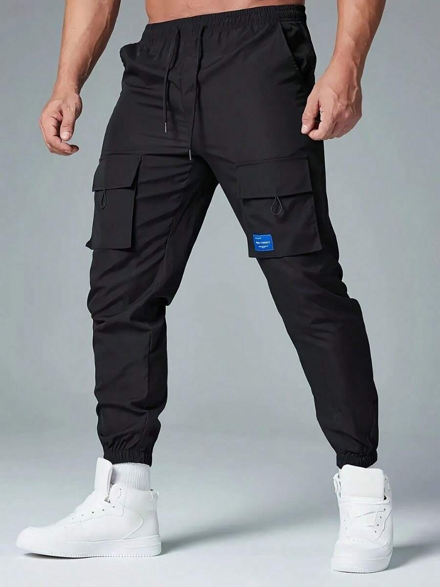 Men Pants - Black - View 1