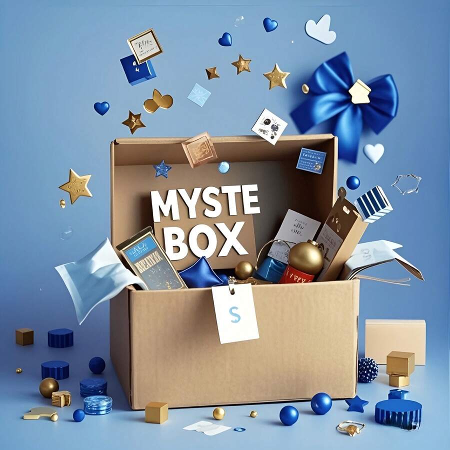Creative Mystery Surprise Blind Box - A Mysterious And Interesting Surprise Box, A Lucky Bag, Perfect For Playing With Family And Friends, Full Of Anticipation, Experience The Joy Of Opening The Package, Good Value For Money, Blind Boxes Randomly Distributed. - Random - View 1