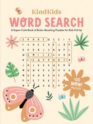 Pre-Owned Kindkids Word Search: A Super-Cute Book Of Brain-Boosting Puzzles For Kids 6 & Up (Paperback) By Better Day Books - Single Book - View 1