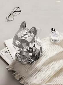 Dog Shaped Paper Tissue Box, Luxury Decorative Napkin Holder For Living Room, Multi-Functional Tea Table Tissue Storage Organizer