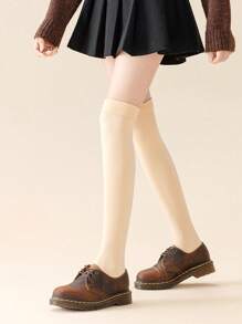 1 Pair/2 Pairs Non-Slip Thigh High Socks For Women, Thin Japanese Style Over-The-Knee Stockings, Suitable For Women Under 60kg/132lbs