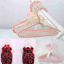Accessoires de chien et de chat Crochet de perle Crochet de chien et de chat Vêtements pour chien Fille Crochet de perle en forme de cœur Étagère Vêtements pour chat Fournitures pour animaux de compagnie pour petits chiens Accessoires pour animaux de compagnie